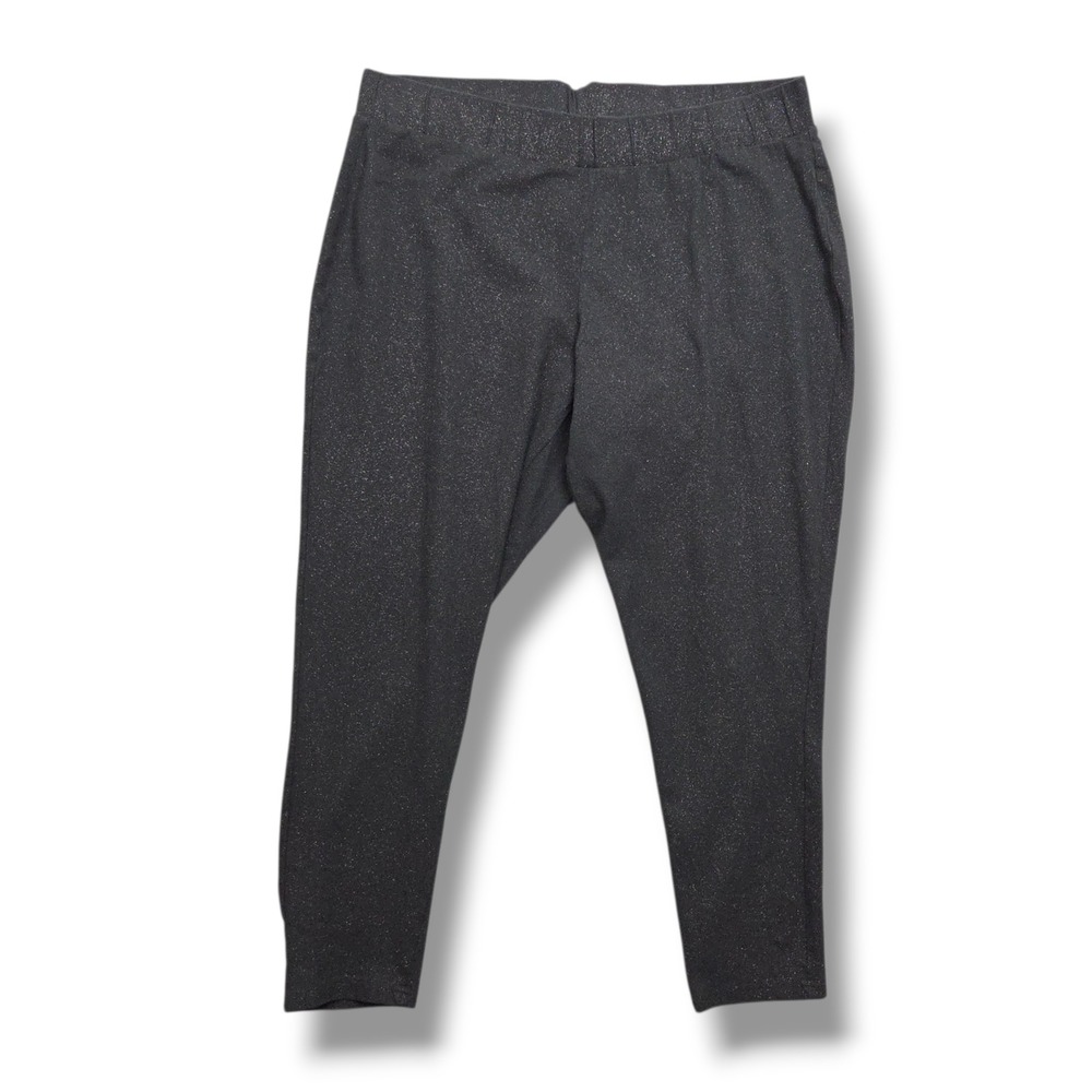 Torrid Full Length Signature Waist Legging Womens 3X Fog Foil‎ Black
